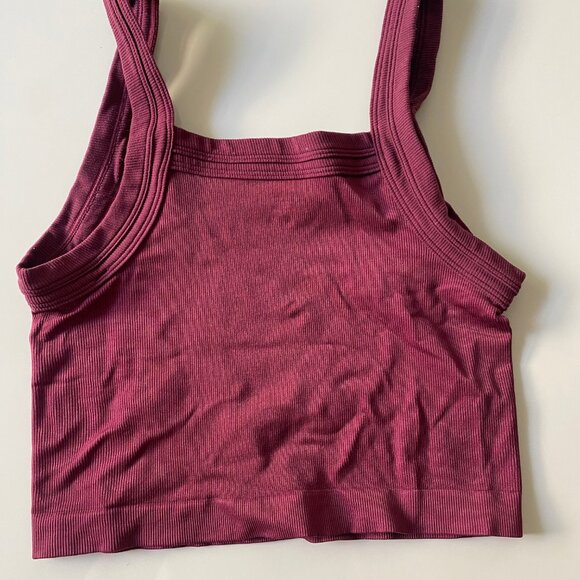 Out From Under Crop Rib Top S - Picture 2 of 6